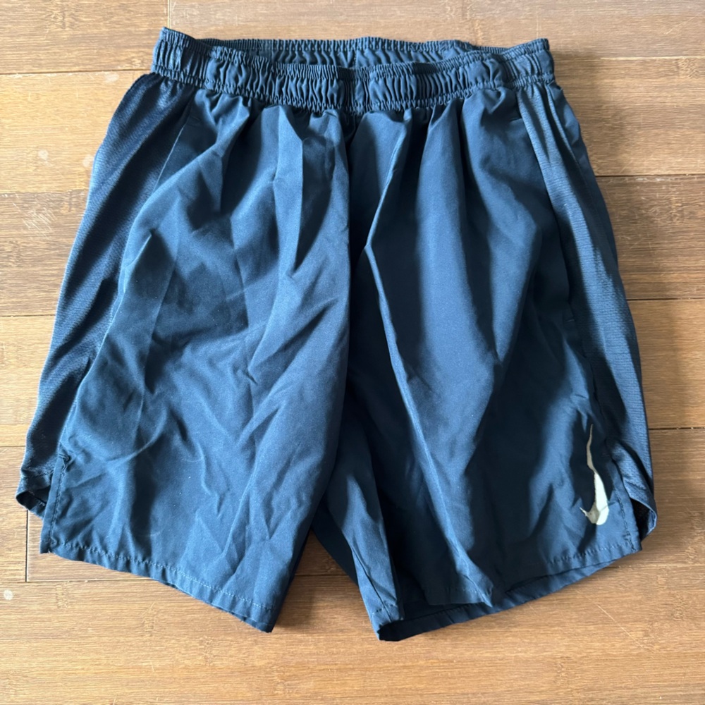 Nike Challenger Dri-Fit Running Shorts - 7”, liner, navy blue